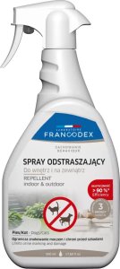 FRANCODEX PL Spray odstraszający do wnętrz i na zewnątrz psy/koty/kuny 500ml 1