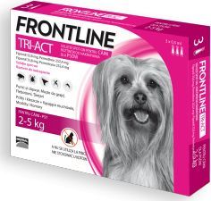 Frontline FRONTLINE TRI-ACT 2-5KG PSY XS 3 PIP. - 76608 1