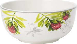 Serwis obiadowy porcelanowy Florina Protea 18 elementów zestaw talerzy dla 6 osób piękny wzór kwiaty 4