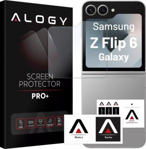 Szkło hartowane do Samsung Galaxy Z Flip 6 ochrona na ekran Alogy Screen Protector PRO+ na zewnętrzny ekran telefonu 1