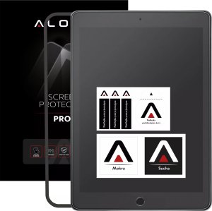 Matowe Szkło hartowane do Apple iPad 10.2 gen. 7/8/9 Alogy Matte Paper-Like Screen Protector z ramką montażową 1