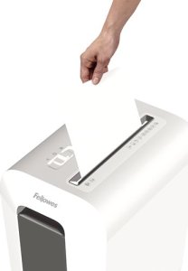 Fellowes LX Series LX65 niszczarka Rozdrabnianie przez cięcie cząstek Biały 4