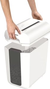 Fellowes LX Series LX65 niszczarka Rozdrabnianie przez cięcie cząstek Biały 5