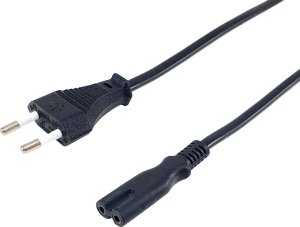 Equip 112160 kabel zasilające Czarny 1,8 m C7 panel 2-pin 1