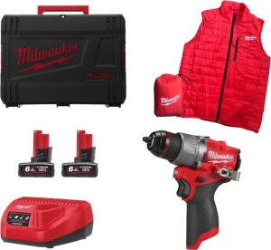 Zestaw elektronarzędzi Milwaukee 6-elementowy (M12 FPD2MC-602X) 1