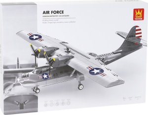 LeanToys Klocki Konstrukcyjne Samolot PBY-5A Catalina 364el 3