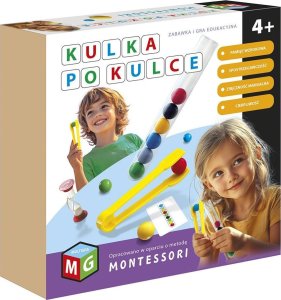 MONTESSORI GRA I ZABAWKA EDUKACYJNA - KULKA PO KULCE 1