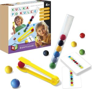 Multigra Montessori Gra i zabawka edukacyjna - Kulka po kulce 2