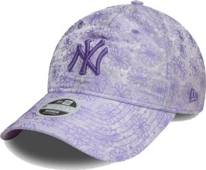 Czapka z daszkiem NEW ERA NYY Floral Damska 9TWENTY fioletowa 1