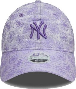 Czapka z daszkiem NEW ERA NYY Floral Damska 9TWENTY fioletowa 2
