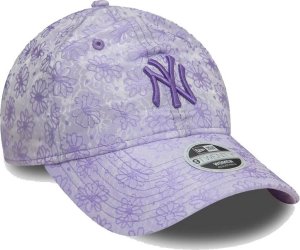 Czapka z daszkiem NEW ERA NYY Floral Damska 9TWENTY fioletowa 3