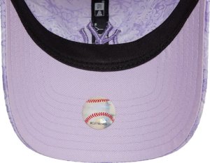 Czapka z daszkiem NEW ERA NYY Floral Damska 9TWENTY fioletowa 5