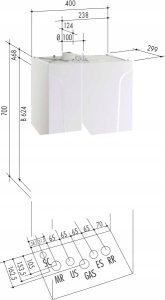 Piec gazowy De Dietrich Kocioł 2-fun.kondens - DuoTEC Compact E 20kW 6