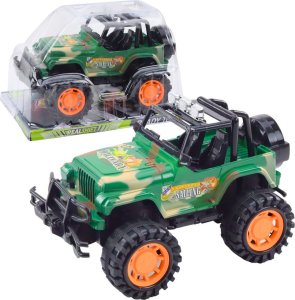 LeanToys Duży Samochód Terenowy Militarny Off-Road Zielony 1