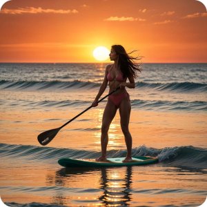 NEO SPORT Wiosło 2w1 do deski SUP Neo-Sport 4