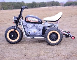 Language Lizard, LLC MOTOR CALIFORNIA SCOUT JAZDA NA TYLNYCH KOŁACH - 1600 WAT/LL6688 9