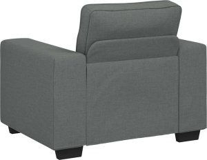 vidaXL Sofa Fotel Ciemnoszary 60 cm Tkanina 6