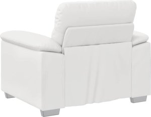 vidaXL Fotel, brązowy, 60 cm, obity sztuczną skórą 6