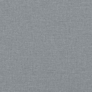 vidaXL Sofa 2-osobowa, jasnoszara, 140 cm, tapicerowana tkaniną 8