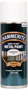 Hammerite Hammerlak - Hvid - Spray - 400 ml. 1