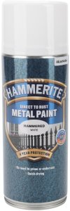 Hammerite Hammerlak - Hvid - Spray - 400 ml. 2