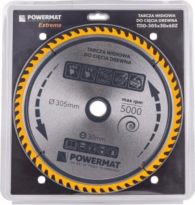 Tarcza WIDIOWA Do Drewna Piły Piła 305 x 30 mm 60Z 1