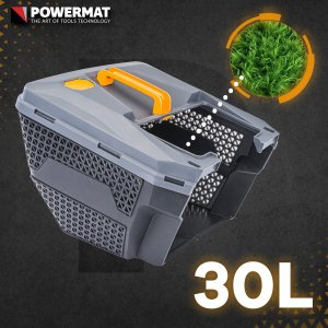 KOSIARKA ELEKTRYCZNA DO TRAWY 2200W NÓŻ 32CM LEKKA DUŻY KOSZ 30L 9