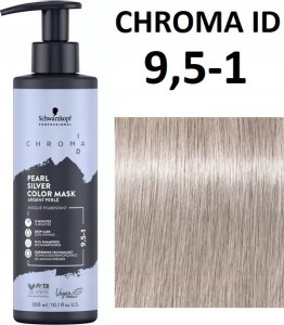 Schwarzkopf Półtrwała maska koloryzująca Bonding Color Mask Chroma ID Pearl Silver 9.5-1 300ml 2