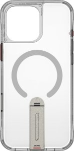 Etui Skinarma Helix do iPhone 16 Pro     Magnetic Charging 360 Rotating Stand titanium 4