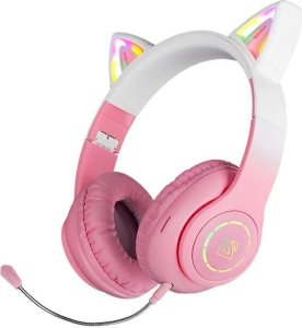 Defender słuchawki Bluetooth FreemotionB505 Led różowy/pink (63505) 1