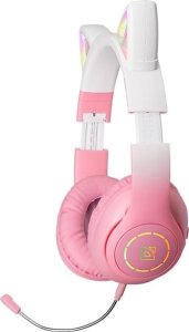 Słuchawki Defender słuchawki Bluetooth FreemotionB505 Led różowy/pink (63505) 6