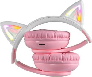 Słuchawki Defender słuchawki Bluetooth FreemotionB505 Led różowy/pink (63505) 8