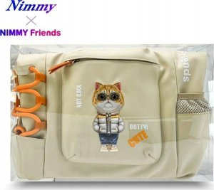 Plecak Nimmy Cool&Cute 2.0 Cat do        laptopa khaki 11