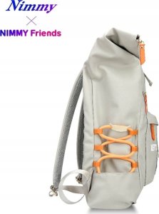Plecak Nimmy Cool&Cute 2.0 Bear do       laptopa szary 5