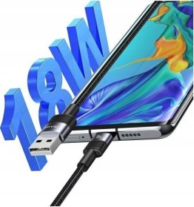 Kabel USB Usams USB-A - USB-C 1.2 m Wielokolorowy 3