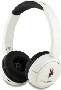 US Polo słuchawki nauszne Bluetooth      USHPV6PUNH biały/white DH Color Logo 4