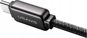 Kabel USB Usams USB-C - USB-C 1.2 m Czarny 2