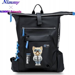 Plecak Nimmy Cool&Cute 2.0 Dog do        laptopa czarny 2