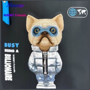 Plecak Nimmy Cool&Cute 2.0 Dog do        laptopa czarny 6