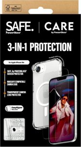PanzerGlass Zestaw ochronny CARE by Fashion 3w1 Etui+Szkło+Lens do iPhone 16e 5