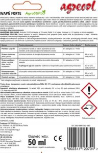 Agrecol Dolistny nawóz interwencyjny 50ml Wapń forte do pomidorów i innych roślin 3