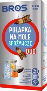 Bros Pułapka na mole spożywcze DUO + 2 wkłady Skuteczne 2