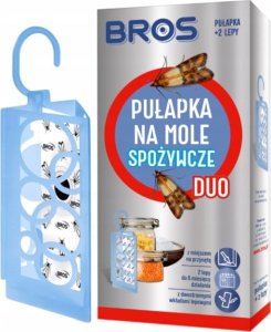 Bros Pułapka na mole spożywcze DUO + 2 wkłady Skuteczne 5