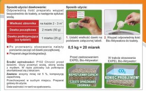 Bio-Aktywator do Szamb Saszetka 25 g Biodegradacja Eliminacja zapachu 4