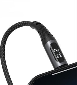 Kabel USB Canyon USB-C - USB-C Czarny 9