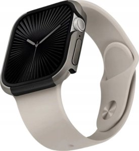 UNIQ Valencia case Apple Watch Series 46mm titanium silver 1