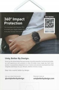 Uniq UNIQ Valencia case Apple Watch Series 46mm titanium silver 6