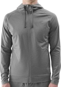 Bluza męska 4F FNK M512 szary melanż 4FWSS25TFSWM512 25M 2XL 4