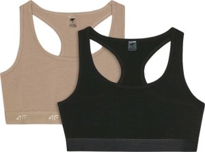 Stanik sportowy 4F F036 2pak multikolor 4FWMM00UBRAF036 90S M 1