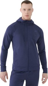 Bluza męska 4F FNK M512 ciemny granat melanż 4FWSS25TFSWM512 30M XL 1
